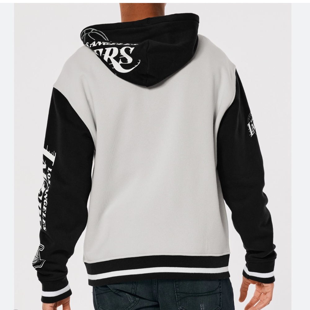 Lakers Graphic Button up Hoodie - Picture 3 of 3